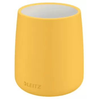 Leitz Cosy Ποτηράκι μολυβιών, κίτρινο, κεραμικό, αγόρι/κορίτσι, 8,7 cm, 105 mm, 240 g