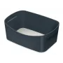 Leitz MyBox Cosy Λεκάνη αποθήκευσης, κουτί αποθήκευσης, γκρι, ορθογώνιο, πλαστικό, μονόχρωμο, εσωτερικός χώρος