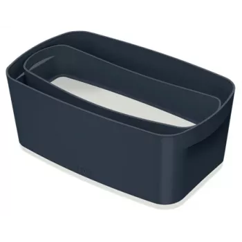 Leitz MyBox Cosy Επιμήκης δίσκος οργάνωσης, αποθήκευση, κουτί αποθήκευσης, γκρι, ορθογώνιο, πλαστικό, μονόχρωμο, εσωτερικός χώρος