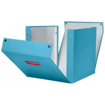 Leitz Click & Store Cosy Cube Large Κουτί αποθήκευσης, Κουτί αποθήκευσης, Μπλε, Ορθογώνιο, Χαρτόνι, Μονόχρωμο, Εσωτερικός χώρος