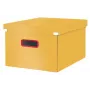 Leitz Click & Store Cosy Medium Κουτί αποθήκευσης, Κουτί αποθήκευσης, Κίτρινο, Ορθογώνιο, Χαρτόνι, Μονόχρωμο, Εσωτερικός χώρος