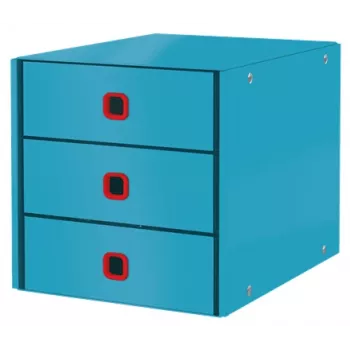 Leitz Click & Store Cosy Συρτάρι (3 συρτάρια), Μπλε, Χαρτόνι, 286 mm, 358 mm, 282 mm