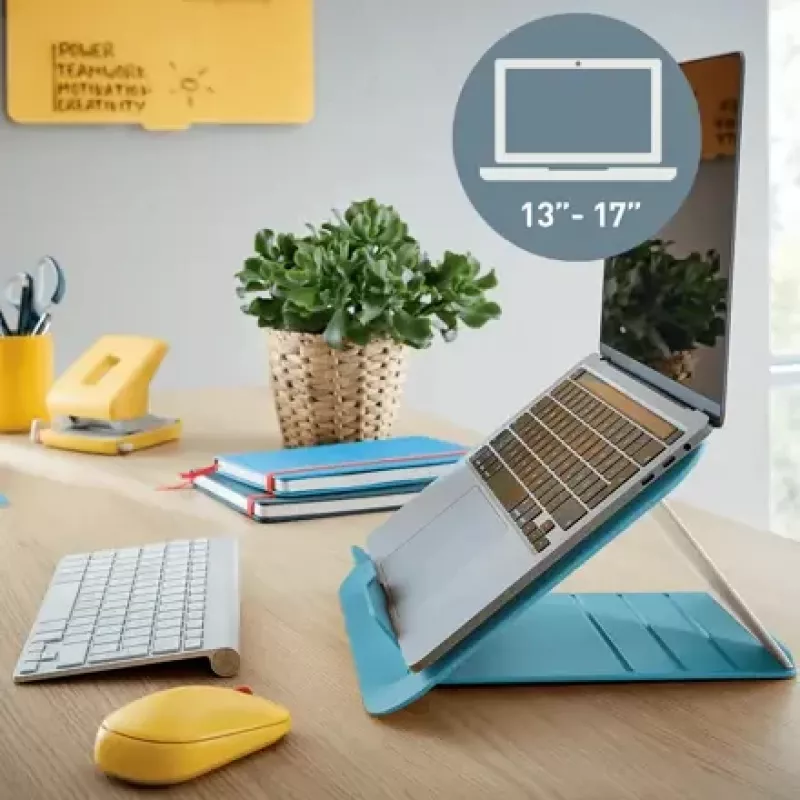 Leitz Ergo Cosy Ρυθμιζόμενη βάση laptop, 80 % ανακυκλωμένο πλαστικό