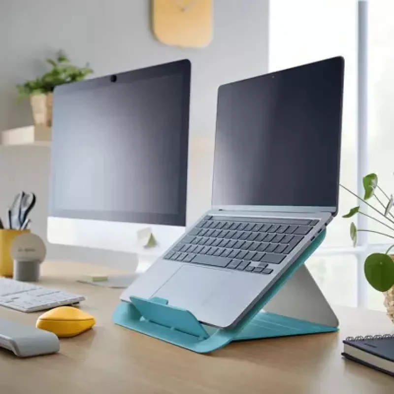 Leitz Ergo Cosy Ρυθμιζόμενη βάση laptop, 80 % ανακυκλωμένο πλαστικό