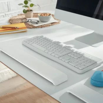 Leitz Ergo Cosy Ρυθμιζόμενο υποστήριγμα καρπού για πληκτρολόγιο, Γκρι, 71 mm, 22 mm, 437 mm, 790 g, 71 x 22 x 437 mm
