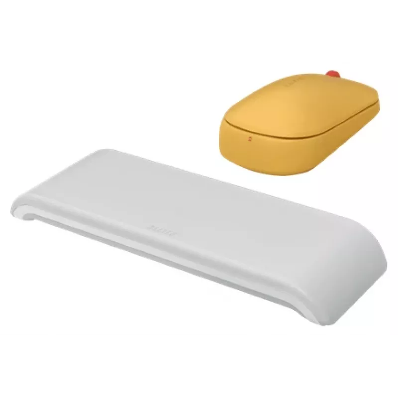 Leitz Cosy Ασύρματο ποντίκι, αμφίχειρο, RF Wireless + Bluetooth, 4000 DPI, Πορτοκαλί