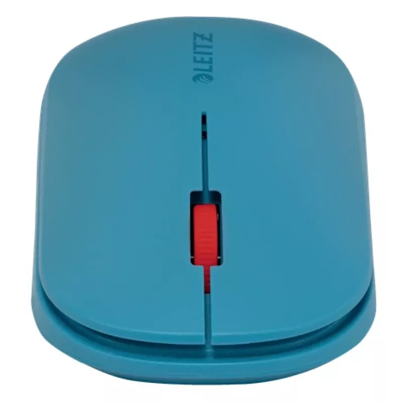 Leitz Cosy Ασύρματο ποντίκι, αμφίχειρο, RF Wireless + Bluetooth, 4000 DPI, Μπλε
