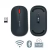 Leitz Cosy Ασύρματο ποντίκι, αμφίχειρο, RF Wireless + Bluetooth, 4000 DPI, Γκρι