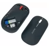 Leitz Cosy Ασύρματο ποντίκι, αμφίχειρο, RF Wireless + Bluetooth, 4000 DPI, Γκρι