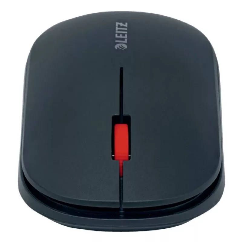 Leitz Cosy Ασύρματο ποντίκι, αμφίχειρο, RF Wireless + Bluetooth, 4000 DPI, Γκρι