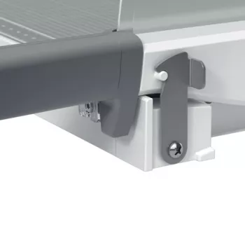 Leitz Precision Home Κόφτης χαρτιού A4, 8 φύλλα, A4, 80 g/m², Γκρι, Λάστιχο, 298 mm