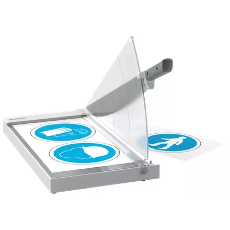 Leitz Precision Office Κόφτης χαρτιού A3, 15 φύλλα, Ανοξείδωτο ατσάλι, A3, 80 g/m², Γυαλί, Ανοξείδωτο ατσάλι, Ανθρακί