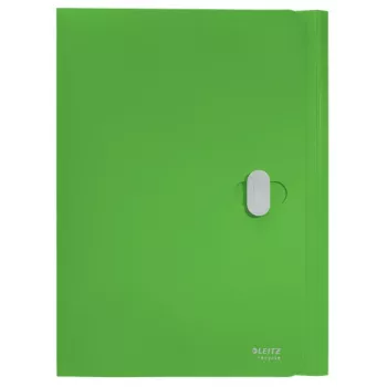 Leitz Recycle Φάκελος με 3 πτερύγια, Φάκελος, A4, Πολυπροπυλένιο (PP), Πράσινο, Οριζόντια διάταξη, 150 φύλλα