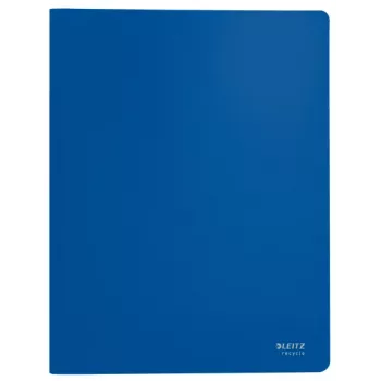 Leitz Recycle Βιβλίο παρουσίασης, Μπλε, Πολυπροπυλένιο (PP), 20 θήκες, 40 φύλλα, Οριζόντια/Κατακόρυφη διάταξη, A4