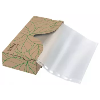 Leitz Recycle A4 διανομέας θηκών, 40 τεμ., 210 x 297 mm (A4), διαφανές, πολυπροπυλένιο (PP), κάθετη διάταξη, επάνω, 0,07 mm