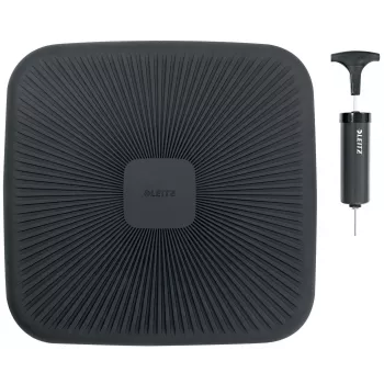 Leitz Ergo Active Wobble Cushion, μαξιλάρι ισορροπίας, γκρι, 360 mm, 360 mm, 55 mm, 1,24 kg