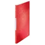 Leitz Display Book WOW PP 40 θήκες, κόκκινο, πολυπροπυλένιο (PP), 40 θήκες, A4, 231 mm, 16 mm