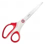 Leitz WOW Titanium Ψαλίδι γραφείου 205 mm, Ενήλικες, Ίσιο κόψιμο, Μεμονωμένο, Κόκκινο, Λευκό, Ανοξείδωτο ατσάλι, Ψαλίδι γραφείου