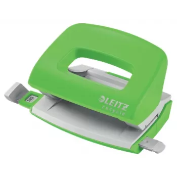 Leitz NeXXt Recycle Mini Διακορευτής, 10 φύλλα, Μαύρο, Πλαστικό, 8 cm, 5,5 mm, A4