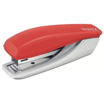Leitz NeXXt Recycle Mini συρραπτικό, 10 φύλλα, Κόκκινο, Τυπικό κλείσιμο, Πλαστικό, 80 g/m², 3,5 cm