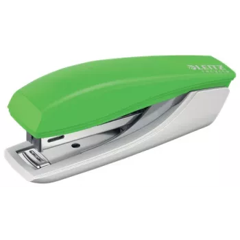 Leitz NeXXt Recycle Mini συρραπτικό, 10 φύλλα, Πράσινο, Τυπικό κλείσιμο, Πλαστικό, 80 g/m², 3,5 cm