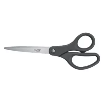 Leitz Ψαλίδι Titanium 205 mm, Ενήλικες, ίσιο κόψιμο, Μεμονωμένο, Γκρι, Ανοξείδωτο ατσάλι, Ανοξείδωτο ατσάλι, Ψαλίδι γραφείου