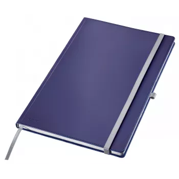 Leitz Style Σημειωματάριο A4 καρό με Hardcover, Μονόχρωμο, Μπλε, A4, 80 φύλλα, 100 g/m², καρό χαρτί