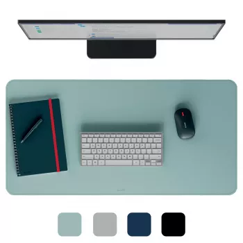 Leitz Large Desk Mat, Χρώμα μέντας, Πολυβινυλοχλωρίδιο (PVC), 400 mm, 800 mm, 2 mm, 350 g