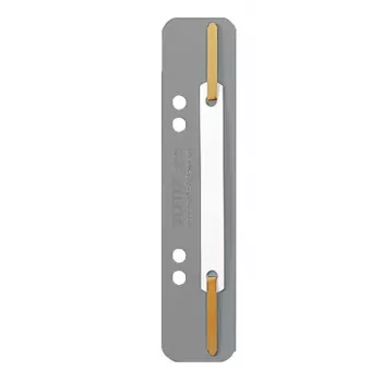 Leitz 3710-00-85 Λωρίδες συρραφής, 35 x 158 mm, μεμβράνη PP, γκρι