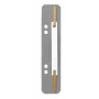 Leitz 3710-00-85 Λωρίδες συρραφής, 35 x 158 mm, μεμβράνη PP, γκρι