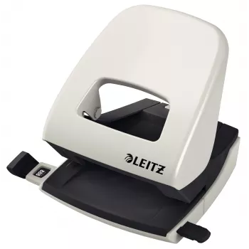 Leitz NeXXt Διακορευτής 5008, 2 οπών 30 φύλλων, 30 φύλλων, μαύρο, γκρι, μέταλλο, πλαστικό, 8 cm, 5,5 mm, A4