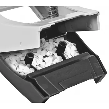 Leitz NeXXt Διακορευτής 5008, 2 οπών 30 φύλλων, 30 φύλλων, μαύρο, γκρι, μέταλλο, πλαστικό, 8 cm, 5,5 mm, A4