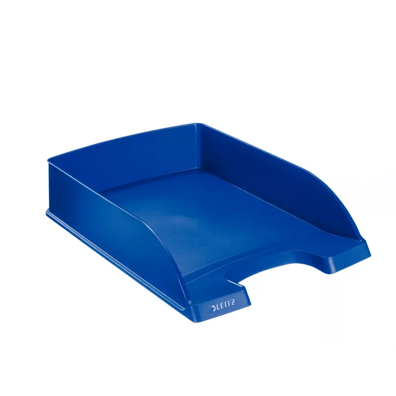 Leitz Plus Θήκη εγγράφων, τυπική, πολυστυρένιο, μπλε, 255 mm, 357 mm, 70 mm, 280 g