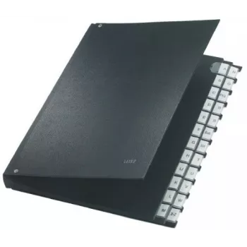 Leitz 59240095 Διαχωριστικό βιβλίο μαύρο πολυπροπυλένιο (PP)