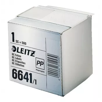 Leitz 66411000 Αυτοκόλλητη ετικέτα διαφανές