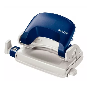 Leitz Διατρητής 5058 NeXXt, 2 θέσεων 10 φύλλα, 10 φύλλα, μπλε, πλαστικό, 8 cm, 5,5 mm, A5