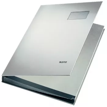 Leitz 5700-00-85 Signature Folder, 20 θήκες, A4, γκρι