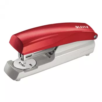 Leitz Συρραπτικό 5500, 30 φύλλα, 30 φύλλα, κόκκινο, 24/6, 26/6, 3 mm, μηχανισμός τοποθέτησης από πάνω, 140 συρραπτικά