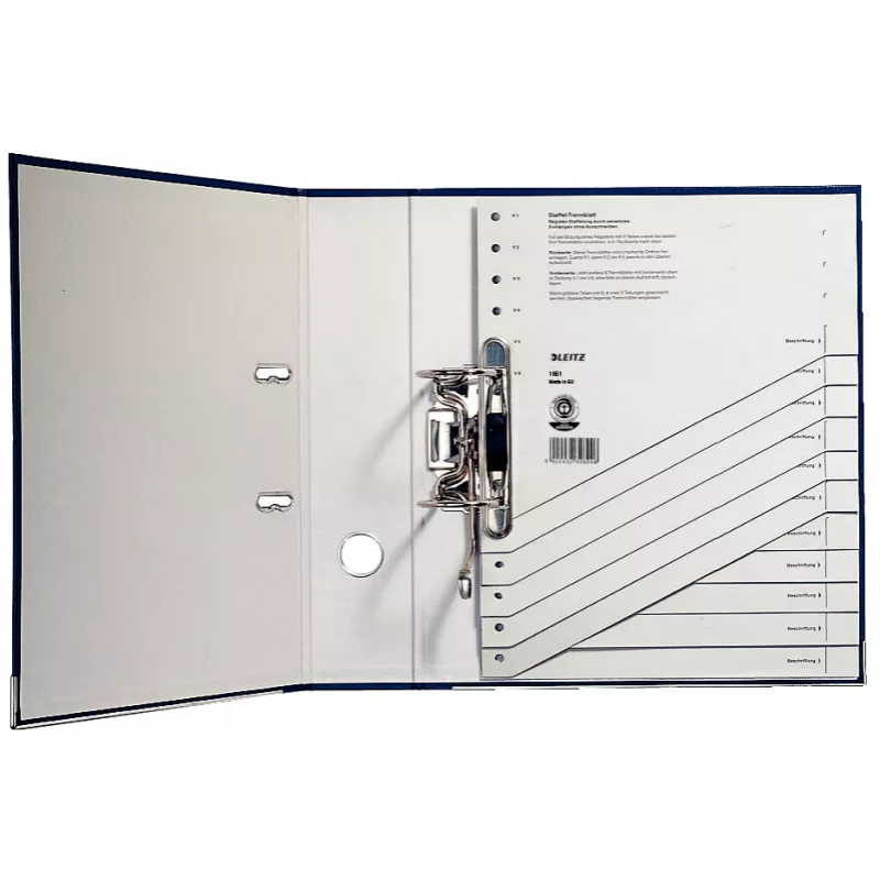 Leitz 16510085 Δείκτες ευρετηρίου Λευκοί δείκτες ευρετηρίου χαρτόνι γκρι
