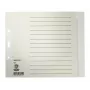 Leitz 12240085 Ευρετήριο με δείκτες Λευκό ευρετήριο με δείκτες χαρτί γκρι