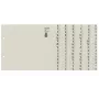 Leitz 13080085 Ευρετήριο με δείκτες Αλφαβητικό ευρετήριο με δείκτες χαρτί γκρι