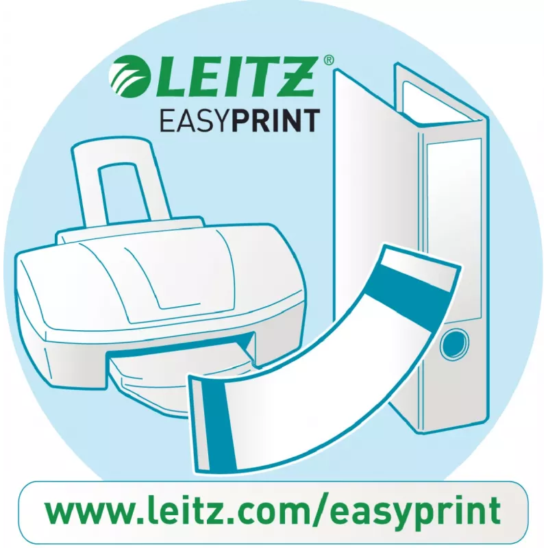 Leitz 16870025 αυτοκόλλητες ετικέτες ορθογώνιες κόκκινο 75 τεμ.