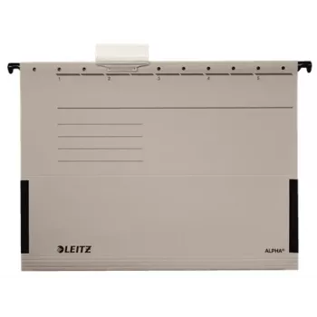 Leitz 19863085 κρεμαστός φάκελος χαρτόνι A4 γκρι