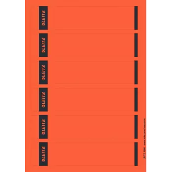 Leitz 16862025 αυτοκόλλητη ετικέτα ορθογώνια κόκκινο 150 τεμ.