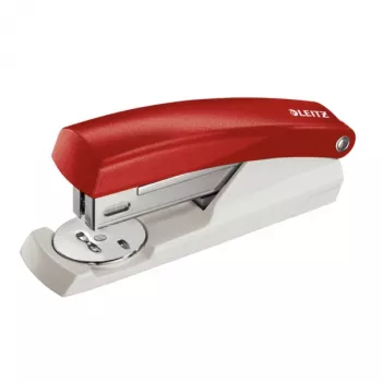 Leitz συρραπτικό 5501 NeXXt, 25 φύλλα, κόκκινο, λευκό, P3, πλαστικό, 80 g/m², Top