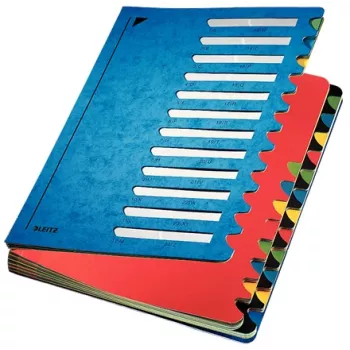 Leitz 5914-00-35 θήκη οργάνωσης γραφείου A-Z, 24 θήκες, A4, μπλε