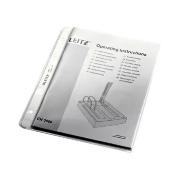 Leitz Premium Pocket A5, 30 % ανακυκλωμένο πλαστικό από βιομηχανικά απόβλητα, A5, διαφανές, πολυπροπυλένιο (PP), 0,13 mm, 170 mm, 215 mm