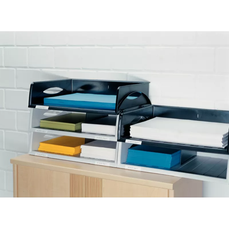 Leitz Tray Sorty Jumbo, πλαστικό, μαύρο, A3, 490 mm, 385 mm, 125 mm