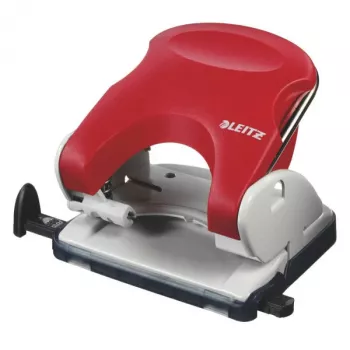 Leitz Διακορευτής 5005 NeXXt, 2 διατρήσεων 25 φύλλων, 25 φύλλων, Κόκκινο, Πλαστικό, 8 cm, 5,5 mm, A5