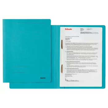 Leitz 30030035 Ντοσιέ Χαρτόνι, Πλαστικό Μπλε A4